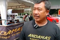 Caleg Perindo Andi Asmara Dukung Olahraga Otomotif di Palembang
