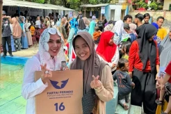Caleg Perindo Desy Gelar Bazar Sembako di Tangerang, Warga Antusias Dapat Beras Murah