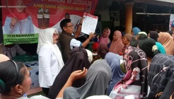 Tiga Caleg Partai Perindo Kembali Gelar Bazar Minyak Goreng Murah di Kabupaten Bekasi