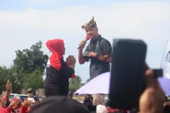 Ganjar Pranowo Kenalkan Perempuan yang Bikin Lampung Sangat Spesial bagi Dirinya