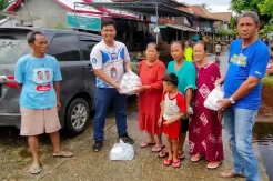 BRI Peduli Salurkan Bantuan Tanggap Bencana Banjir di Kabupaten Muratara