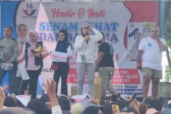 Caleg Perindo Venna Melinda Tawarkan Kemudahan Izin Pelaku UMKM Kediri
