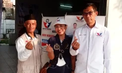 Gelar Bazar Minyak Goreng di Telaga Harapan, Bukti Partai Perindo Peduli Rakyat