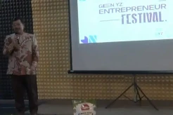 Caleg Perindo Andi Asmara Gelar Festival Bisnis Gen YZ di Palembang
