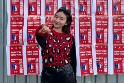 Intip Gaya Busana Natasha Wilona saat Nyoblos di New York, Cantik dengan Outfit Merah