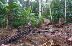 Diduga Tidak Nyoblos Caleg Tertentu, 2 Keluarga Diusir Pemilik Tanah dan Rumah Dibongkar
