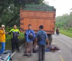 Pengendara Motor di Lampung Tewas Tertabrak Truk, Diduga Pelaku Curanmor