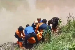 Gempar Penemuan Mayat Pria Terikat Tali dan Diberi Pemberat Batu di Sungai Serayu