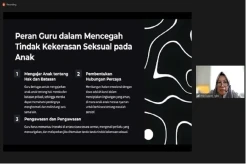 Peran Guru Memutus Rantai Kekerasan Seksual di Sekolah Dinilai Penting