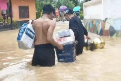 Banjir 1 Meter Tenggelamkan Ratusan Rumah di Kampung Salo Kendari