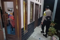 Rumah Ketua PPK Cibeureum Sukabumi Hancur Diserang OTK Bersenjata Tajam