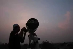 Pantauan Hilal di Bukit Condrodipo Gresik Masih di Bawah Ufuk