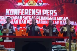 Polri Sita 2,8 Ton Sabu...