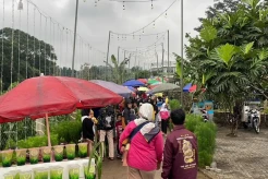 Meriahnya Kampung Ramadan di Cimaung Bandung, Jadi Tempat Ngabuburit yang Hits
