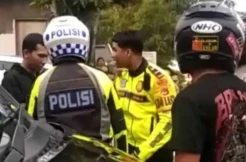Dimutasi, Oknum Satlantas Bentak Anggota TNI di NTT