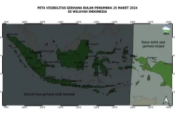 3 Wilayah Indonesia yang Bisa Amati Gerhana Bulan Penumbra 25 Maret 2024