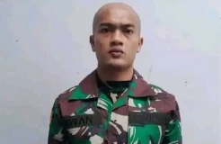Serda Adan Beri Seragam Loreng ke Iwan, Foto Kirim ke Keluarga Seolah Ikuti Pendidikan Bintara