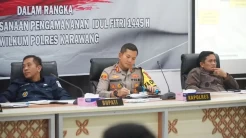1.756 Personel Gabungan Dikerahkan Amankan Mudik Lebaran di Karawang