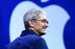 5 Potret Kedatangan Tim Cook di Istana Kepresidenan, Tampil Formal dengan Jas Biru Navy