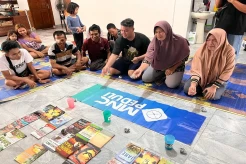 Pengurus Rumah Singgah Peduli Cabang Jakpus Bersyukur Dapat Bantuan dari MNC Peduli
