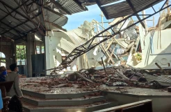 Tembok Gereja 15 Meter di Sikka Ambruk Diterpa Angin Kencang, 1 Koster Luka