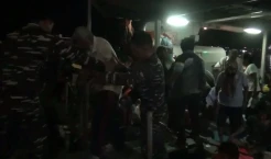 330 Pengungsi Akibat Erupsi Gunung Ruang Tiba di Bitung dengan Menumpangi KRI Kakap-811