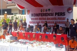 12 Orang Ditangkap, 49,8 Kilogram Narkoba Disita Polisi