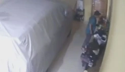 Terekam CCTV! Pemuda Mandailing Natal Curi 2 Ponsel di Bengkel Bubut