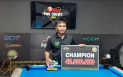 Perasaan Irwanto Labewa Juara I POBSI Pool Circuit 2024 Jambi