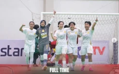 Hasil Liga Futsal Profesional Putri: Kebumen Angels Tekuk Muara Enim 3-0