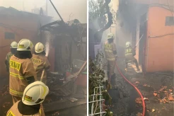 Rumah Tinggal di Palmerah Kebakaran, 17 Unit Pemadam Diterjunkan
