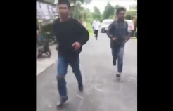 Bupati Ini Bubarkan Massa Demonstrasi Pakai Parang, Mahasiswa Lari Kocar-kacir