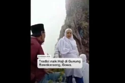 Viral, Warga Gowa Diduga Gelar Ibadah Haji di Gunung Bawakaraeng
