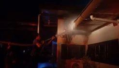 Mapolres Padangsidimpuan Terbakar, Diduga Akibat Korsleting Listrik