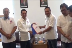 Bacalon Bupati-Wabup Gianyar Made Mahayastra dan Anak Agung Gede Mayun Silaturahmi ke Perindo Bali