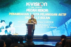 K-Vision Tembus 1 Juta Pelanggan, Komitmen Sajikan Konten Berkualitas