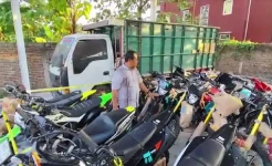 Polresta Pati Gagalkan Penyelundupan 17 Motor Bodong