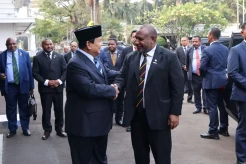 Terima Kunjungan PM...