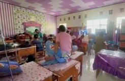 167 Korban Banjir Gorontalo Mengungsi ke Gedung Sekolah, Para Guru Buka Dapur Umum