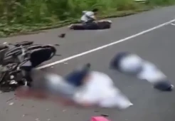 1 Siswi SMP Tewas usai Tabrakan Adu Banteng di Lubuklinggau