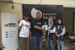 MNC Peduli Berbagi dan Hibur Pasien Pejuang Kanker bersama Komunitas Taufan