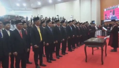 Pelantikan 30 Anggota DPRD Bitung, Devie Barakati dari Partai Perindo Resmi Duduki Kursi Wakil Rakyat
