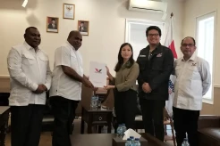 Angela Tanoesoedibjo Ajak Mathius Fakhiri-Aryoko Rumaropen Bersinergi Sejahterakan Papua
