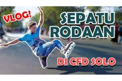 Serunya Bersepatu Roda...
