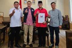 Partai Perindo Resmi Usung Teddy Marjito di Pilkada OKU 2024