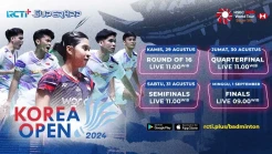 Wakil Indonesia Siap Bertanding di Korea Open 2024, Catat Jadwal Lengkapnya di RCTI+ SuperApp!