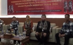 Didukung Partai Perindo, Ning Ita-Sandi Daftar Pilkada Kota Mojokerto