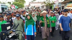 Jalan Sehat HULTAH ke-89 NWDI Diikuti Ribuan Warga, Cagub NTB Sitti Rohmi: Bukti Kekompakan