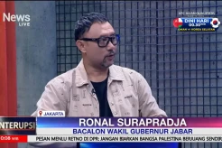 Ingin Nyalon Wali Kota Bandung, Ronal Surapradja Kaget Jadi Cawagub Jabar