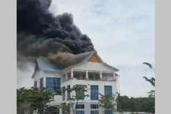 Gedung Pemkot Pekanbaru Terbakar, Ini Penampakannya